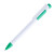Ручка шариковая MAVA белый, зеленый