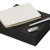 Подарочный набор «Notepeno» с блокнотом А5, флешкой и ручкой блокнот- белый, флешка- белый/серебристый, ручка- белый