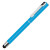 Ручка металлическая стилус-роллер «STRAIGHT SI R TOUCH» голубой
