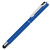 Ручка металлическая стилус-роллер «STRAIGHT SI R TOUCH» средне-синий