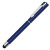 Ручка металлическая стилус-роллер «STRAIGHT SI R TOUCH» темно-синий