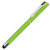 Ручка металлическая стилус-роллер «STRAIGHT SI R TOUCH» зеленое яблоко