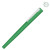 Ручка металлическая роллер «Brush R GUM» soft-touch с зеркальной гравировкой зеленый