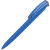 Ручка пластиковая шариковая трехгранная «Trinity K transparent Gum» soft-touch с чипом передачи информации NFC синий