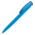 Ручка пластиковая шариковая трехгранная «Trinity K transparent Gum» soft-touch с чипом передачи информации NFC голубой