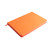 Ежедневник недатированный Pulpy, А5,  оранжевый, кремовый блок, оранжевый срез оранжевый