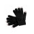 Перчатки  сенсорные ACTIUM, чёрный, акрил 100% чёрный