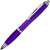 Ручка пластиковая шариковая «Nash» пурпурный/серебристый