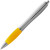 Ручка пластиковая шариковая «Nash» желтый/серебристый