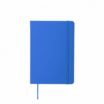 Блокнот для записей KIOTO, с антибактериальным покрытием, формат A5, ПУ, 14.7 x 21 x 1.5 см, синий