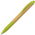 Ручка из бамбука и переработанной пшеницы шариковая «Nara» бамбук/зеленый