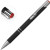 Ручка металлическая шариковая «Legend Mirror Gum» soft-touch черный/красный