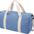 Спортивная сумка «Pheebs» из переработанного хлопка синий/натуральный