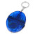Брелок-рулетка «Кристалл», 1м синий