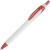 Ручка пластиковая шариковая «Каприз» белый/красный