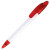 Ручка пластиковая шариковая «Эвита» белый матовый/красный