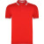 Рубашка поло «Montreal» мужская красный/белый