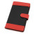 Визитница «Эсмеральда» на 60 визиток черный/красный