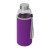 Бутылка для воды «Pure» c чехлом прозрачный, фиолетовый