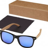 Солнцезащитные очки «Hiru» в оправе из переработанного PET-пластика и дерева