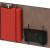 Подарочный набор с флягой и мультитулом «Путешественник» красный, черный, коричневый