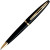 Ручка шариковая Carene черный, золотистый
