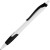 Ручка пластиковая шариковая «Santa Monica» белый/черный