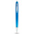 Ручка пластиковая шариковая «Albany» синий прозрачный
