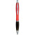 Ручка пластиковая шариковая «Nash» красный/черный/серебристый