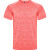 Спортивная футболка «Austin» мужская меланжевый неоновый коралловый