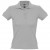Рубашка поло женская People 210, серый меланж серый, серый меланж