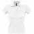 Рубашка поло женская People 210, серый меланж белый