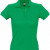 Рубашка поло женская People 210, серый меланж зеленый