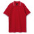 Рубашка поло мужская с контрастной отделкой Practice 270, белый/темно-синий белый, красный