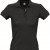 Рубашка поло женская People 210, серый меланж черный