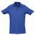 Рубашка поло мужская Spring 210, серый меланж синий