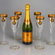 Набор бокалов для шампанского «Сила льва»