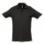 Рубашка поло мужская Spring 210, серый меланж черный