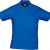 Рубашка поло мужская Prescott Men 170, белая синий