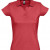 Рубашка поло женская Prescott Women 170, белая красный