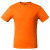 Футболка унисекс T-bolka 140, оранжевая оранжевый