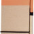Блокнот на кольцах Eco Note с ручкой, темно-оранжевый оранжевый