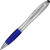Ручка-стилус шариковая «Nash» серебристый/синий