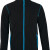 Куртка мужская Nova Men 200, черная с ярко-голубым черный, голубой