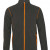 Куртка мужская Nova Men 200, черная с ярко-голубым оранжевый, серый