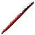 Ручка шариковая Pin Silver, черный металлик красный