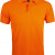 Рубашка поло мужская Prime Men, белая оранжевый
