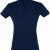 Рубашка поло женская Perfect Women 180 черная синий, темно-синий