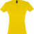 Рубашка поло женская Perfect Women 180 черная желтый