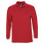 Рубашка поло мужская с длинным рукавом Winter II 210 бежевая красный